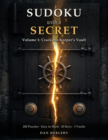 Sudoku with a Secret, Volume 1: Crack the Keeper's Vault — book cover